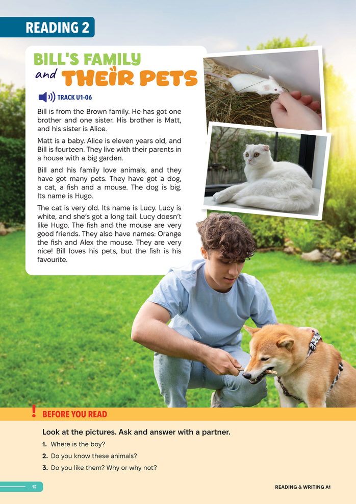 Sách - Dtpbooks - Smooth Skills Reading &amp; Writing A1