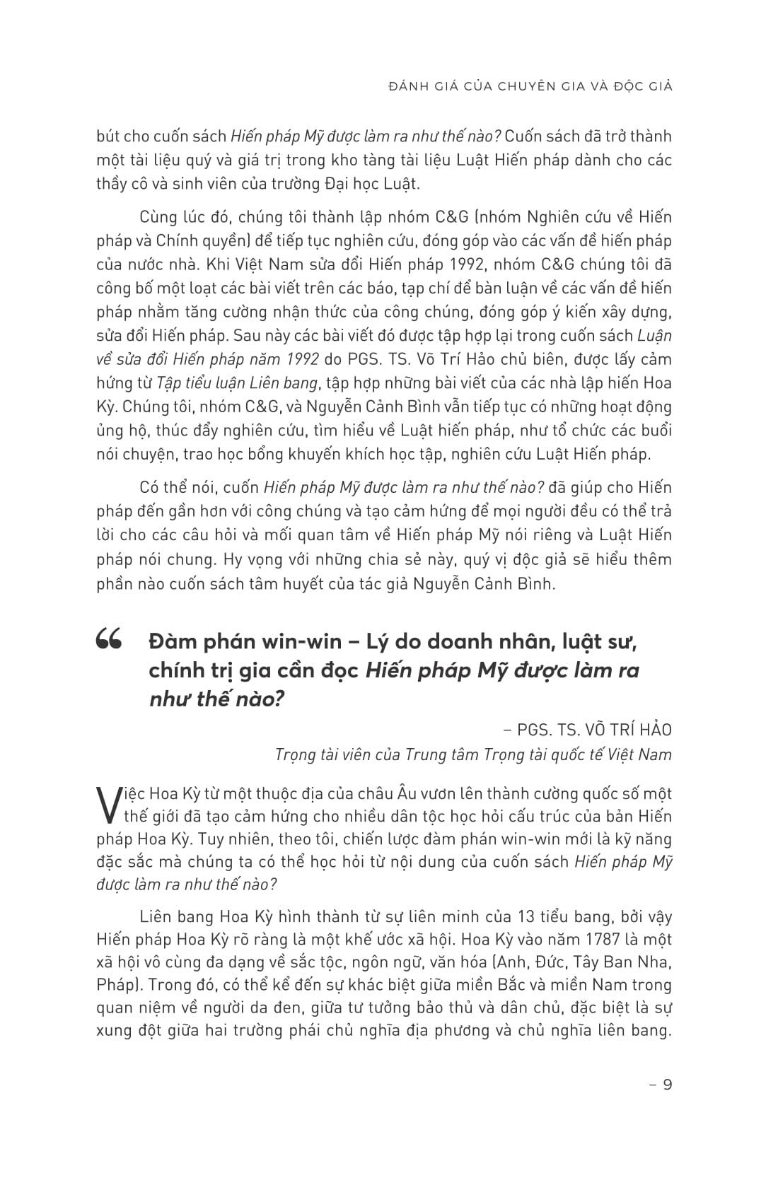 Hiến Pháp Mỹ Được Làm Ra Như Thế Nào?