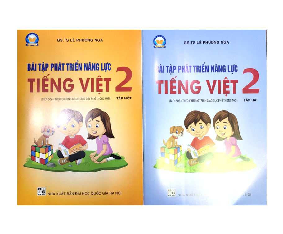 Sách – Combo Bài tập Phát triển năng lực Tiếng Việt 2 Tập 1 + 2