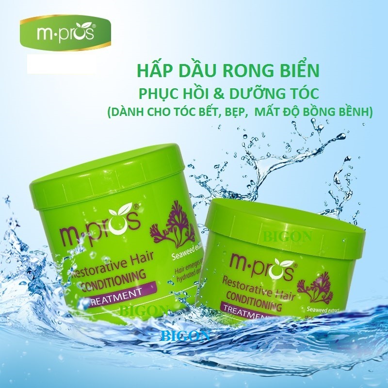 Dầu Hấp Dưỡng Tóc Tinh Chất Rong Biển MPROS 500ml