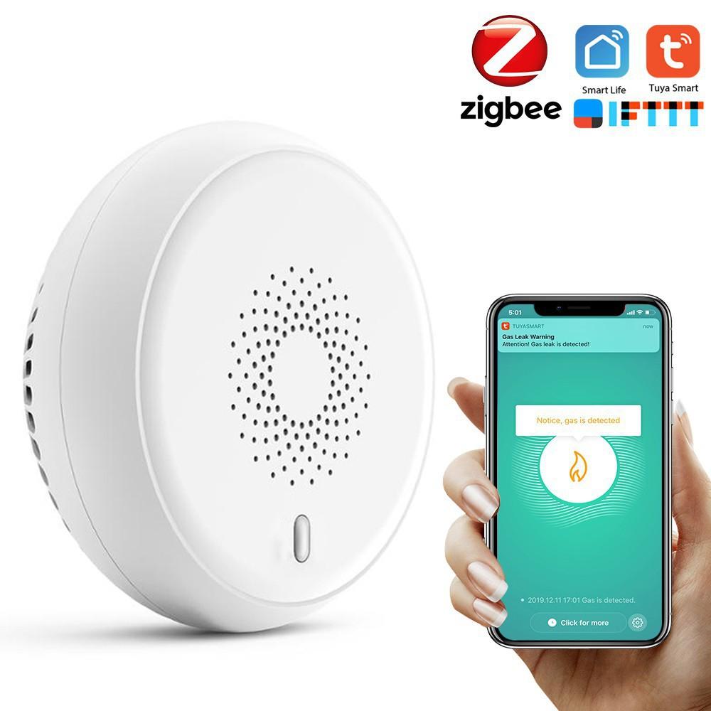 [Hàng chính hãng] Thiết Bị Báo Cháy - Cảm Biến Khói ZigBee - Cảm Biến Báo Động Gia Đình Thông Minh hệ Tuya/Smart Life - ZigBee-SS01