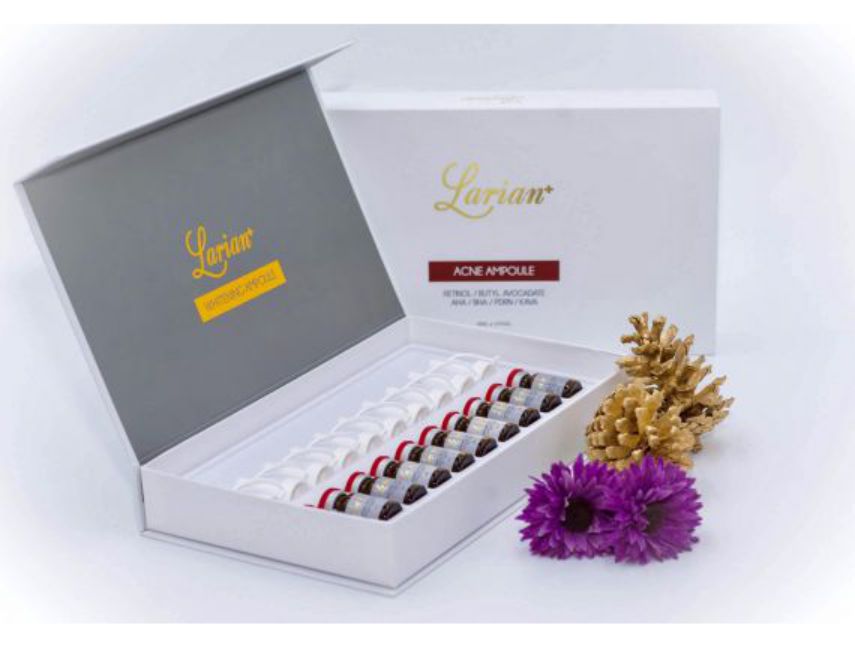 Hộp 10 lọ Tế bào gốc mờ thâm, giảm nám Larian