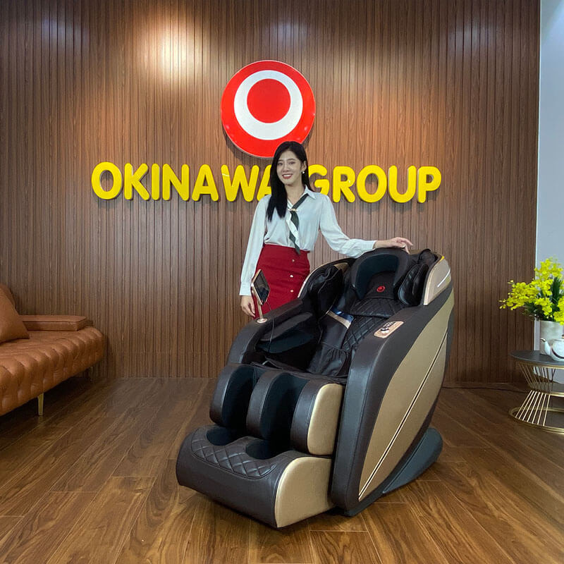 GHẾ MASSAGE OKINAWA OS 211 - CÔNG NGHỆ MASSAGE 3D