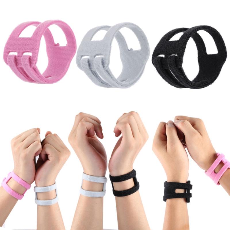 Nẹp Cổ Tay Có Thể Điều Chỉnh Quấn Cổ Tay Ngăn Ngừa Chấn Thương Vết Rách TFCC Mềm Mại Ulnar Hai Mặt Băng Cổ Tay Cho Tập Thể Thao Giảm Đau Color: Pink