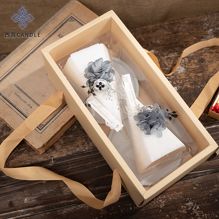 Nến thơm phòng không khói tháp thông Quà tặng giáng sinh