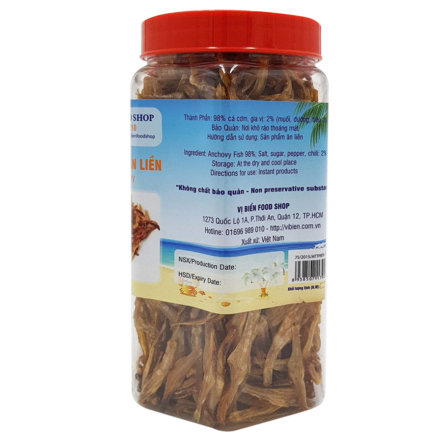 Cá Cơm Sấy Giòn Vị Biển Food Shop (200g)