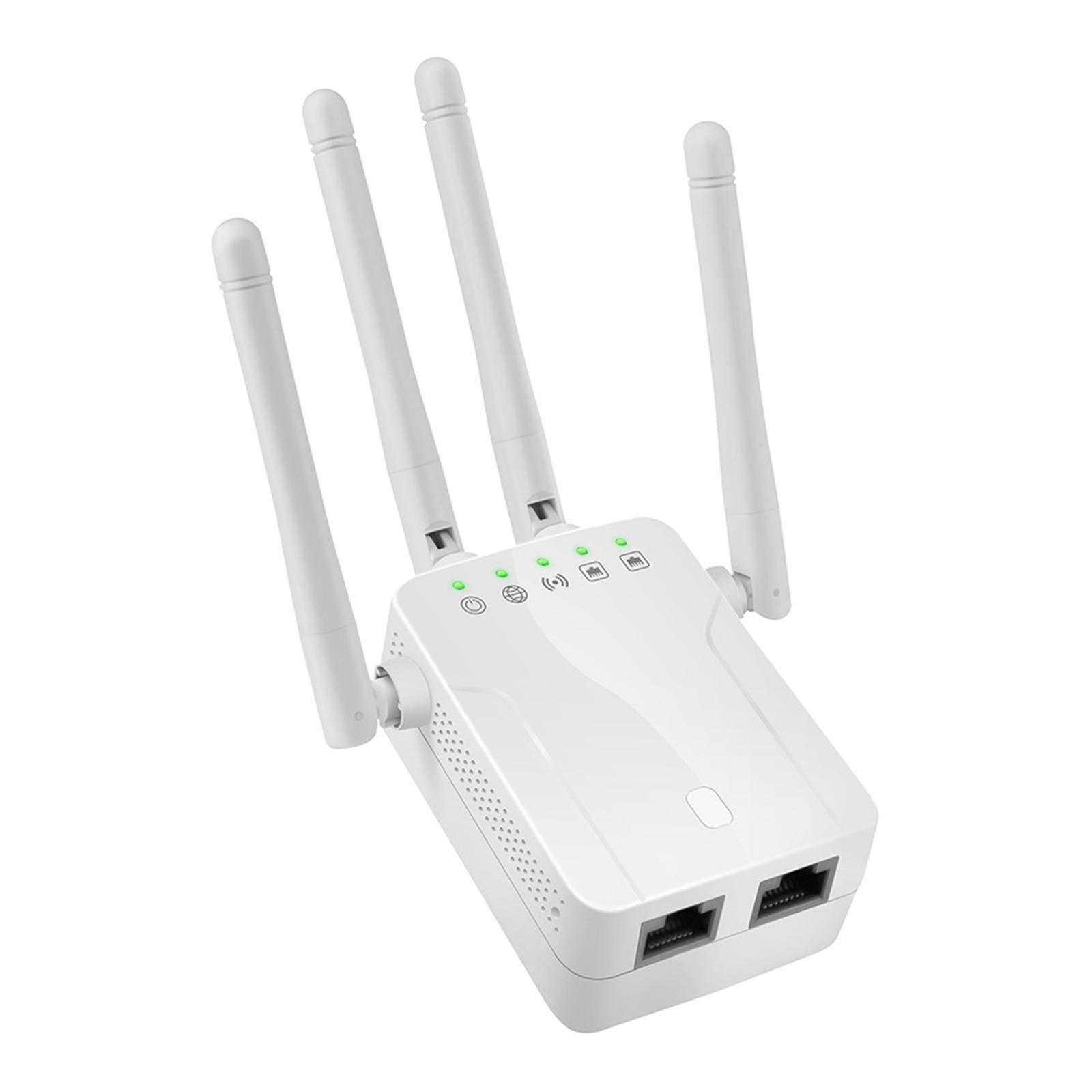 Wall Plug Dual-Band 2.4G 5G Wifi & Router Wireless Extender Booster