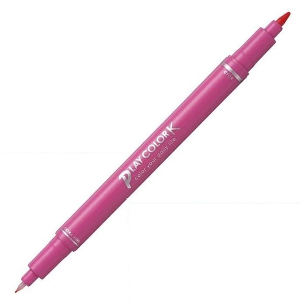 Bút Trang Trí 2 Đầu Play Color K Tombow WS-PK60 - Princess Pink