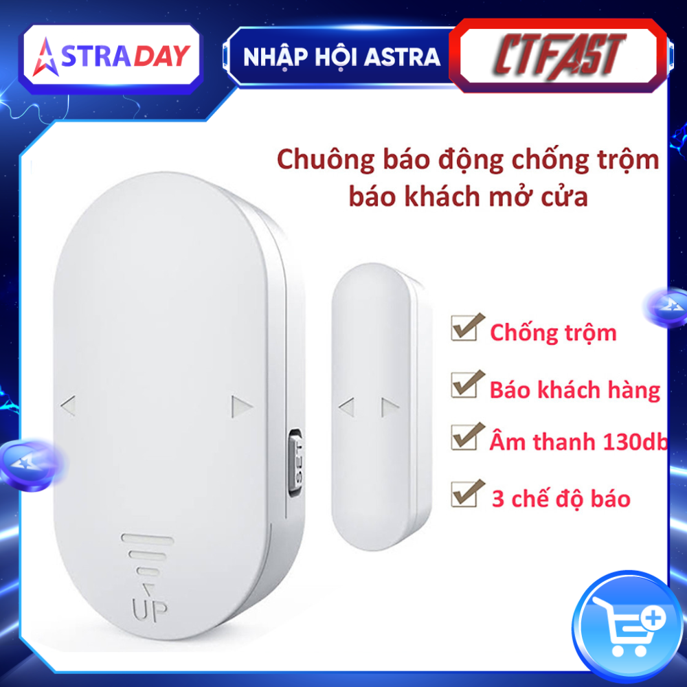 Báo Động Chống Trộm, Chuông Báo Khách Mở Cửa Đa Chức Năng MC - 03, Báo Động Nhiều Chế Độ : Chống Trộm Xâm Nhập , Báo Chuông Cửa..