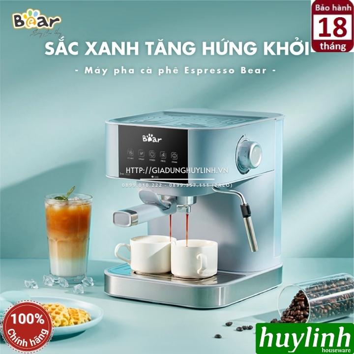 Máy pha cà phê Espresso Bear CF-B15V1 - Pha 1 - 2 tách tự động - Hàng chính hãng BH 18 tháng