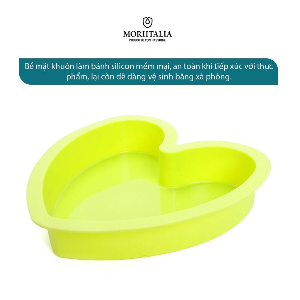Khuôn bánh La Fonte silicone hình trái tim 19x20x4.5 cm YY20383