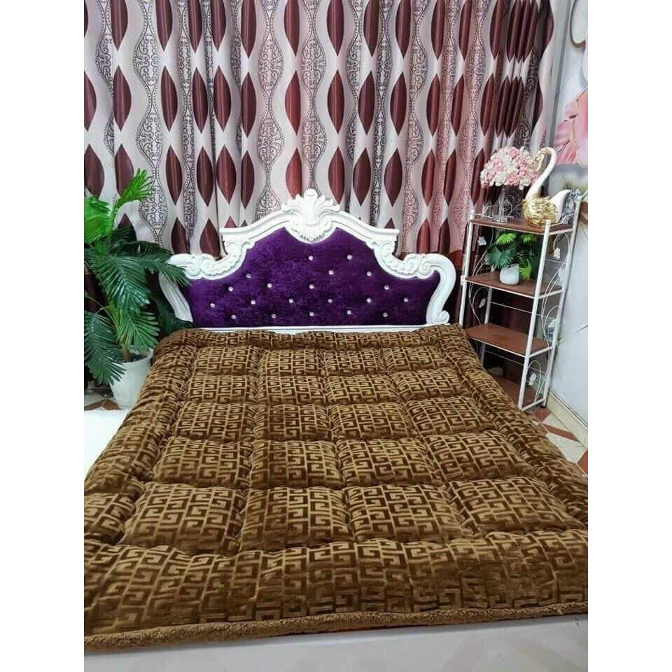 Chăn Lông Cừu Chữ Vạn Đại Hàn Cao Cấp - Hàng chuẩn loại 1