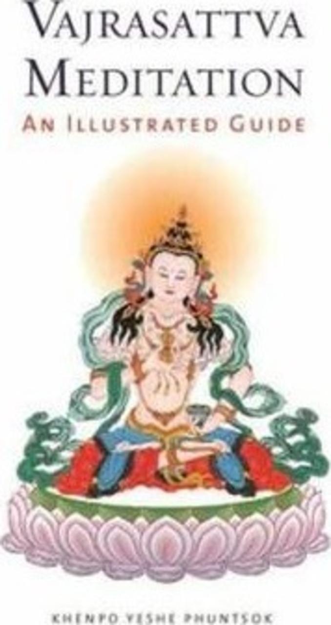 Sách - Vajrasattva Meditation : An Illustrated Guide by Khenpo Yeshe Phuntsok