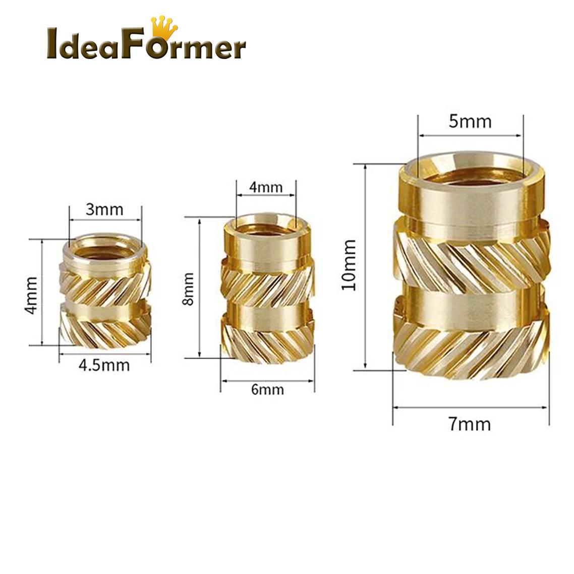 Đồng thau nóng tan chảy đai ốc NUTS ĐÁ