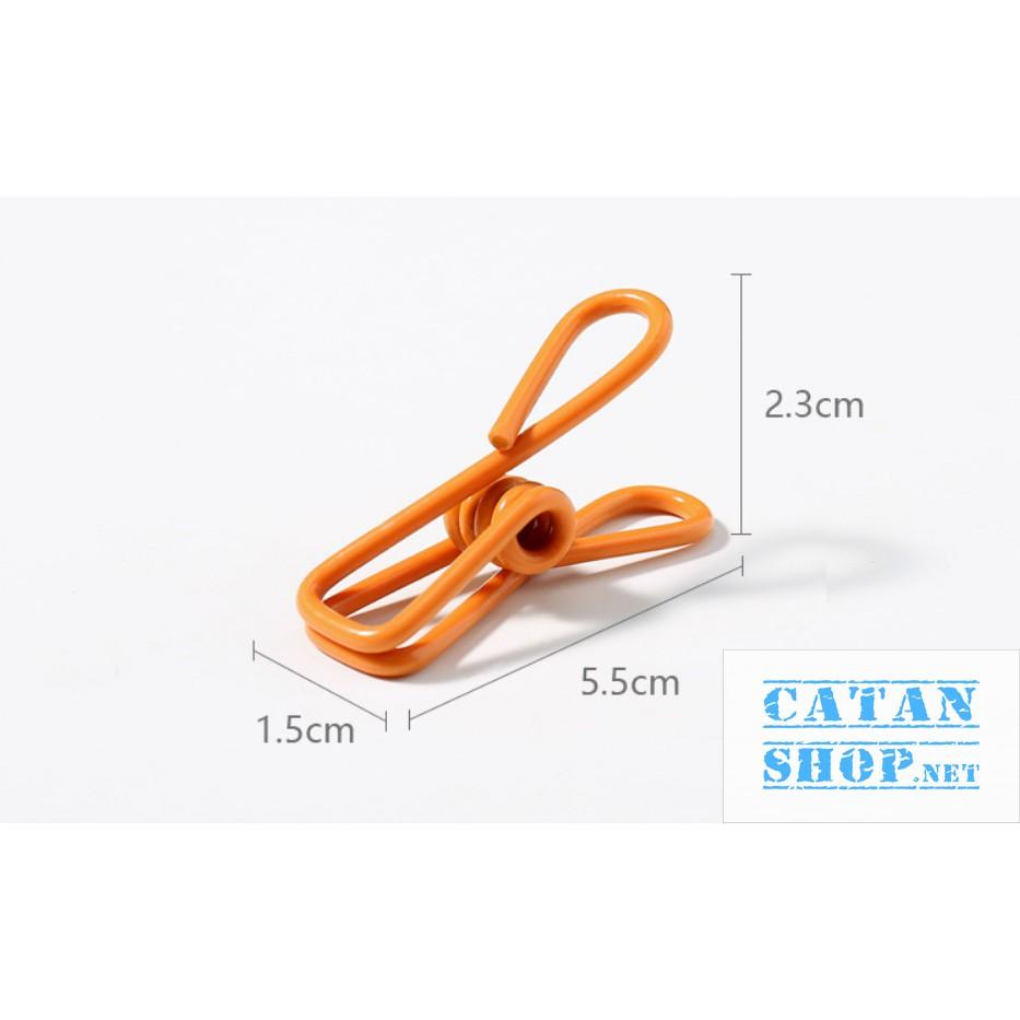 Kẹp Quần Áo, Tất, Sách Vở Nhiều Màu Đa Dạng Thép Không Gỉ Chất Lượng Cao, Siêu Chắc Chắn GD369-KepColor