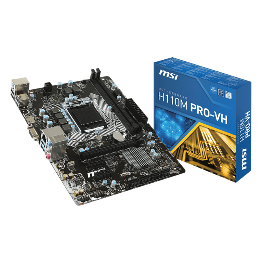 Bo Mạch Chủ Mainboard MSI H110M PRO-VH PLUS Socket 1151 - Hàng Chính Hãng