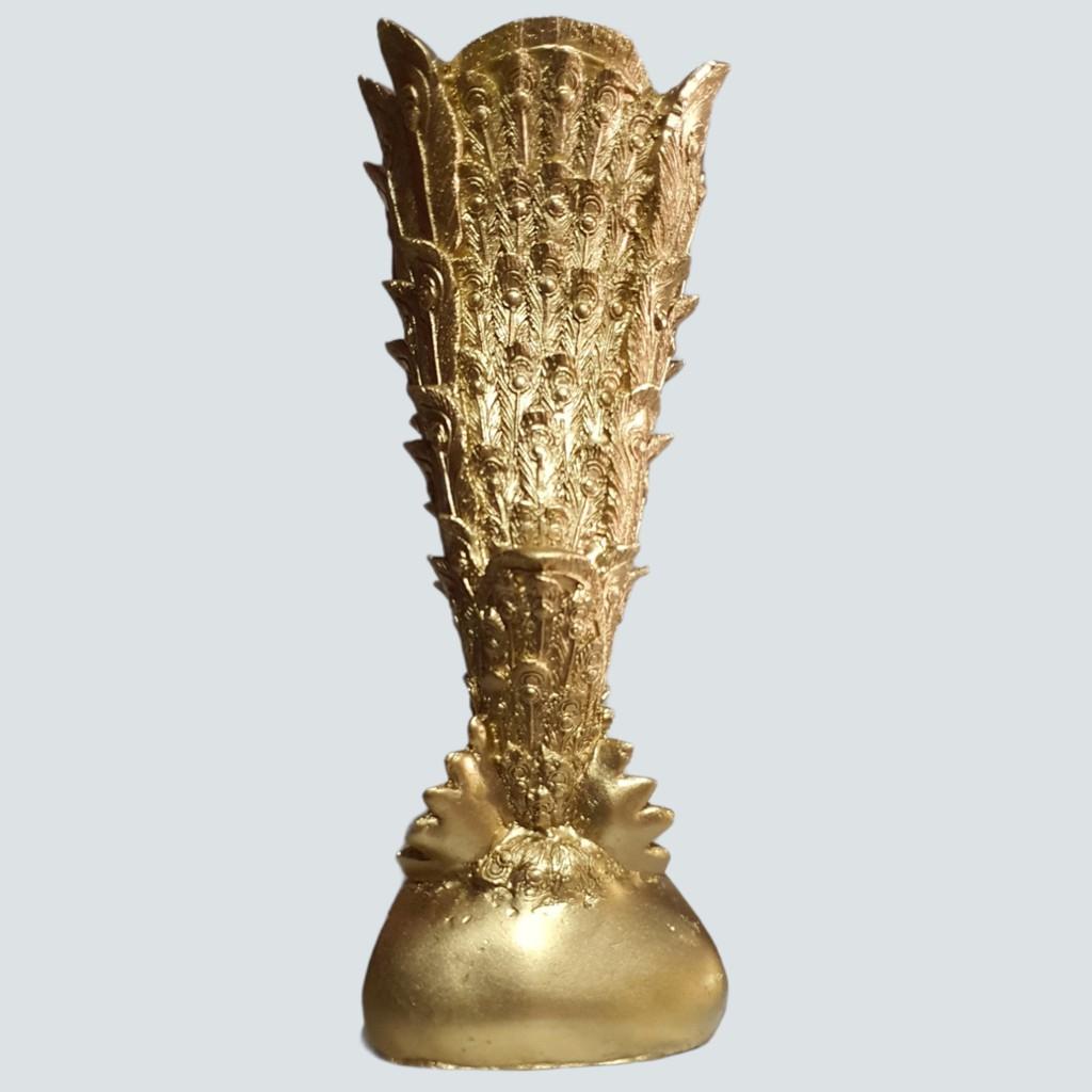 Cắm lông công chất liệu bột đá bền rẻ cao 30 cm