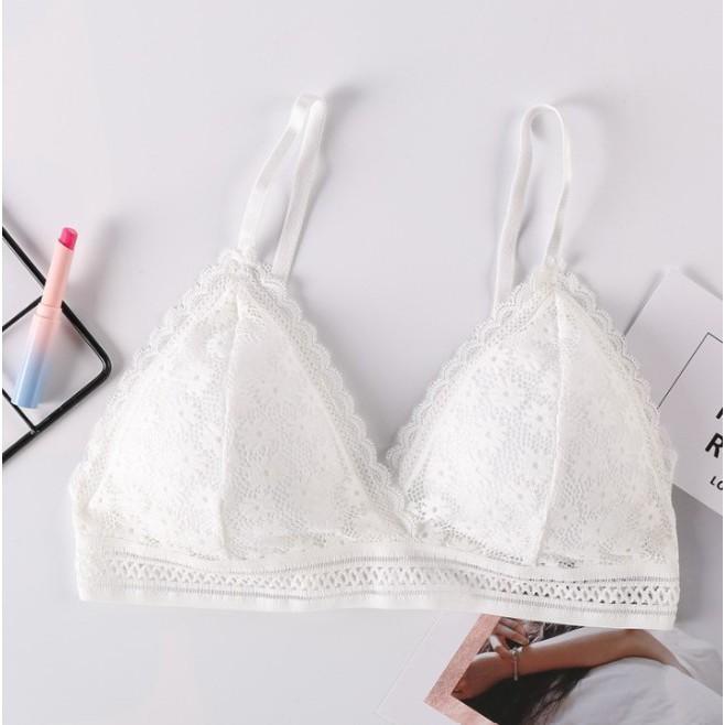 BR16 Bra ren hoa không gọng có đệm Cao cấp_SSB020