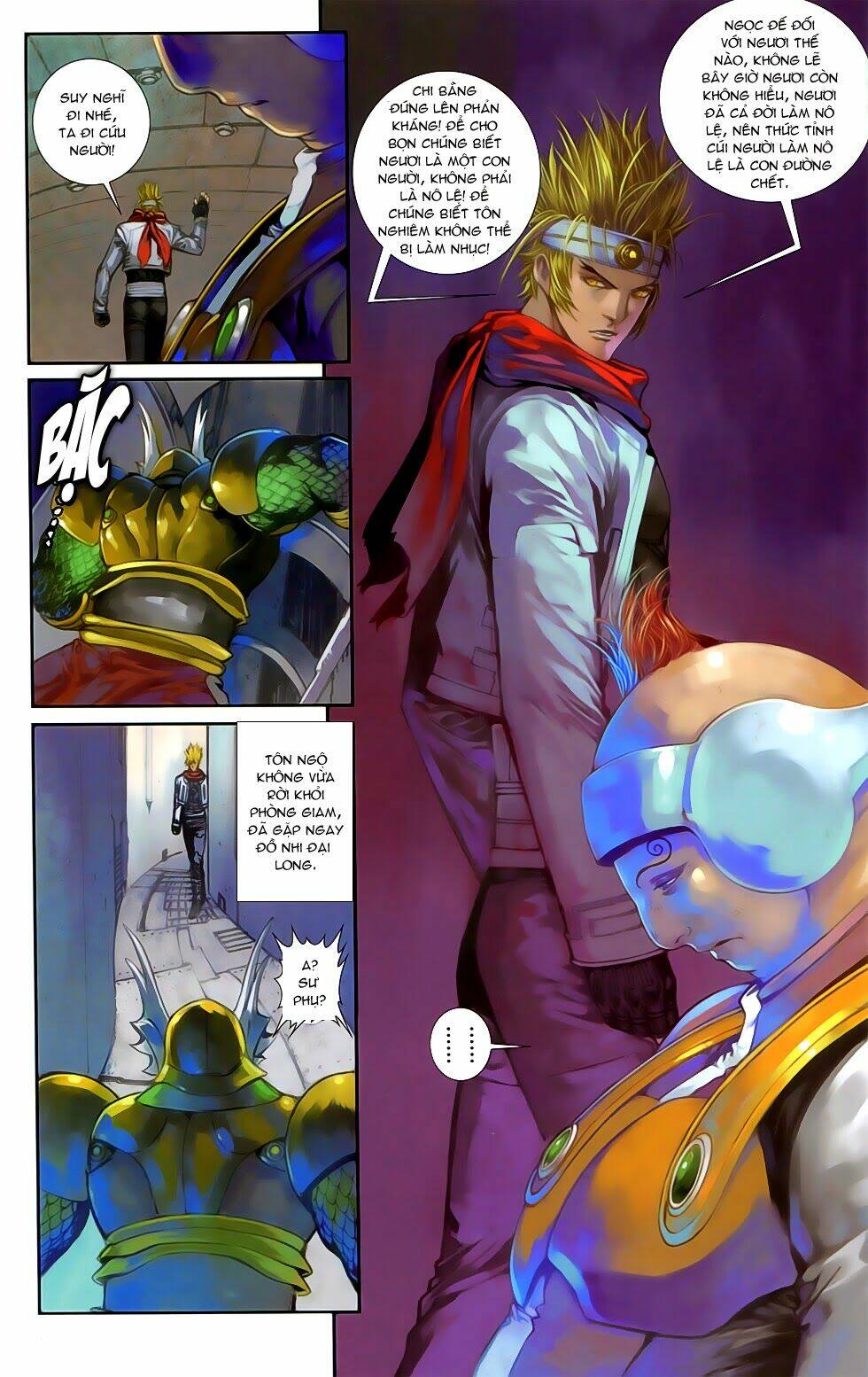 cơ giáp viên thần (ape's god) chapter 2.2 18
