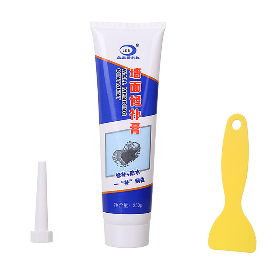 Combo 2 tuýt keo vá tường thông minh chống bong tróc, trám vết nứt tường, tặng kèm bộ dụng cụ GS00850