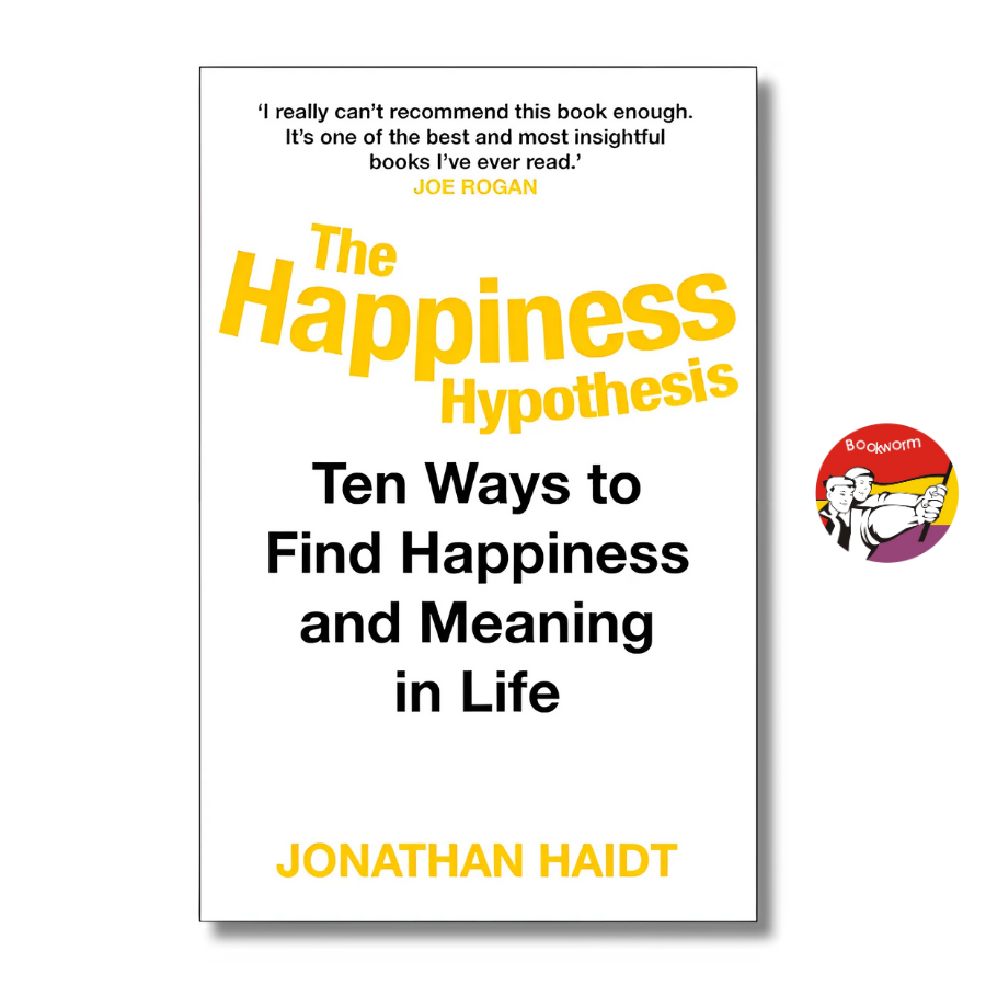 Sách - The Happiness Hypothesis: Ten Ways to Find Happiness &amp; Meaning in Life by Jonathan Haidt / Nonfiction / Self help Book