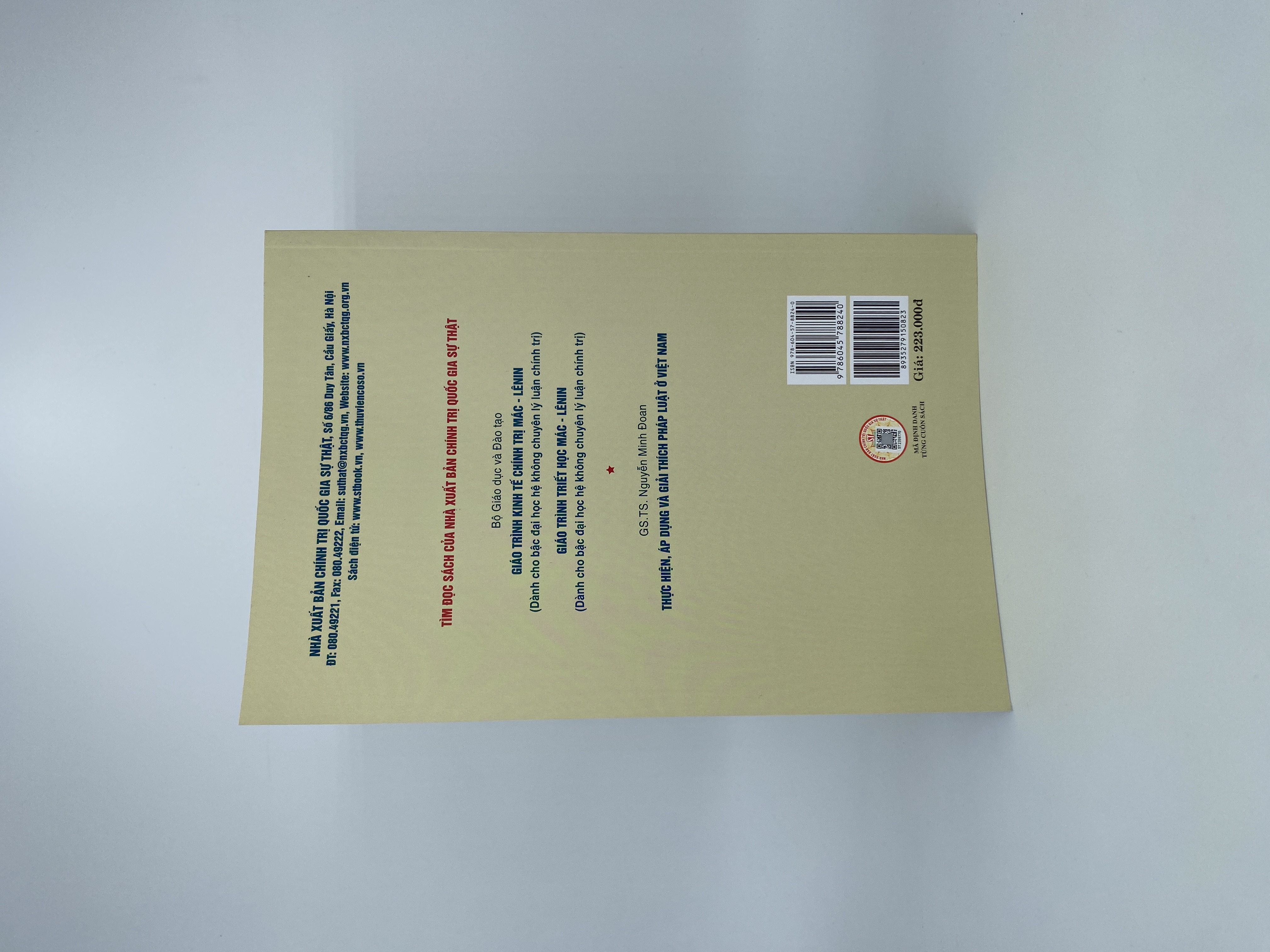 Giáo trình lý luận về nhà nước và pháp luật (Tái bản lần thứ sáu, có sửa chữa, bổ sung) - ảnh 3