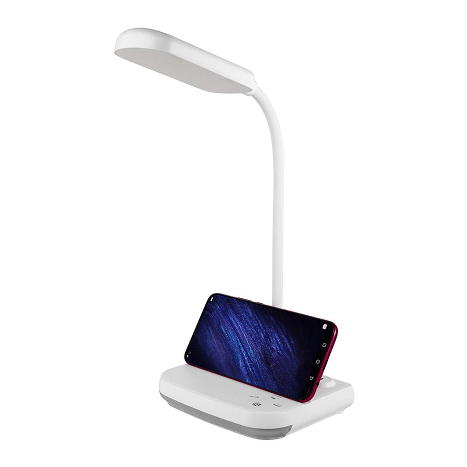 LED Desk Lamp Touch Control Rechargeable Desk Light for White 2000mAh