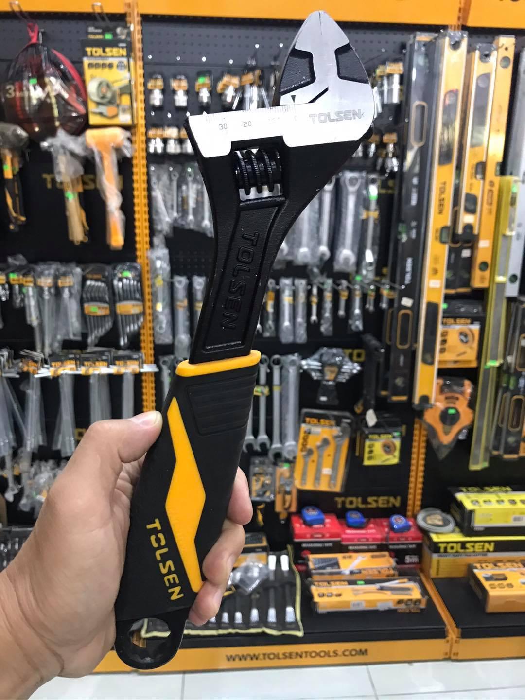 MỎ LẾT CÁN NHỰA ĐEN 15311 TOLSEN - HÀNG CHÍNH HÃNG