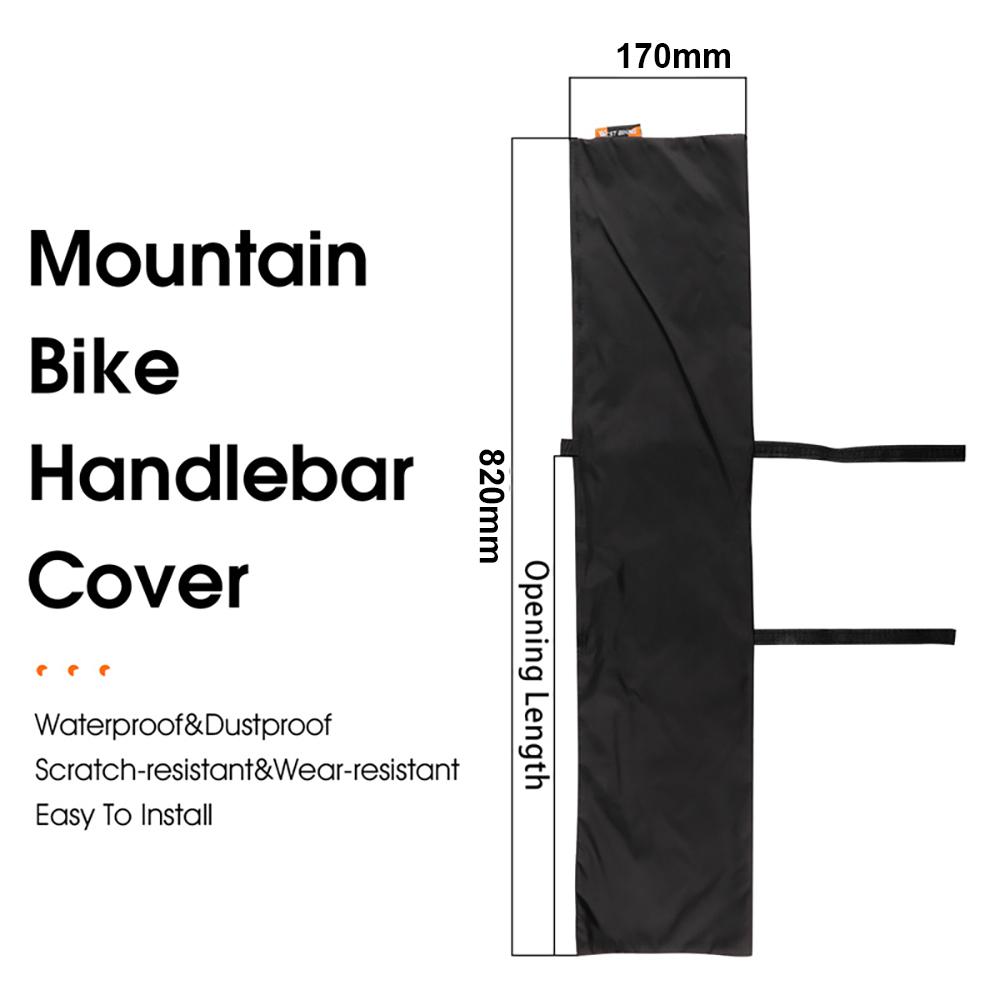 WEST BIKING Bike Handlebar Protector Cover Road Bicycle Maintenance Cover Outdoor Bike Riding Handlebar Protective Cover