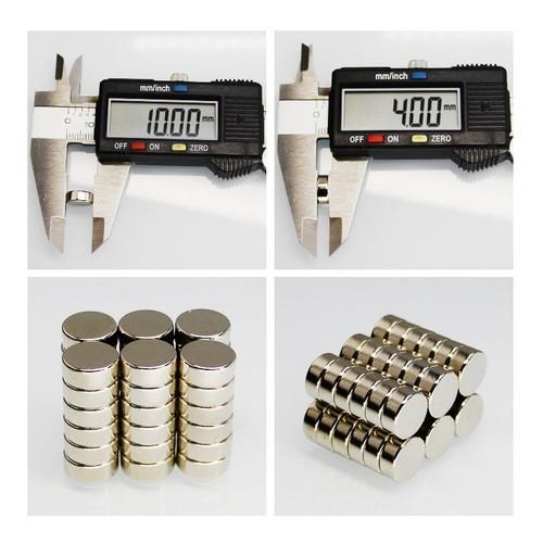 10 viên Nam châm trắng đất hiếm 10x4mm