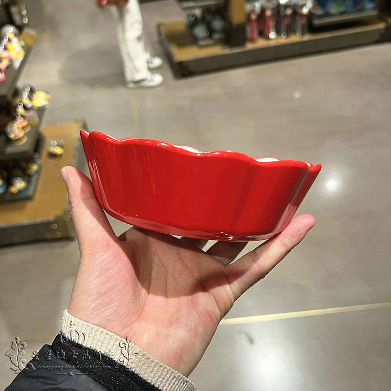 Chén ăn dặm tô nhựa melamine Disney kiểu gợn sóng hình xe đua Car Mcqueen cho trẻ em bé trai - CHENCAR01