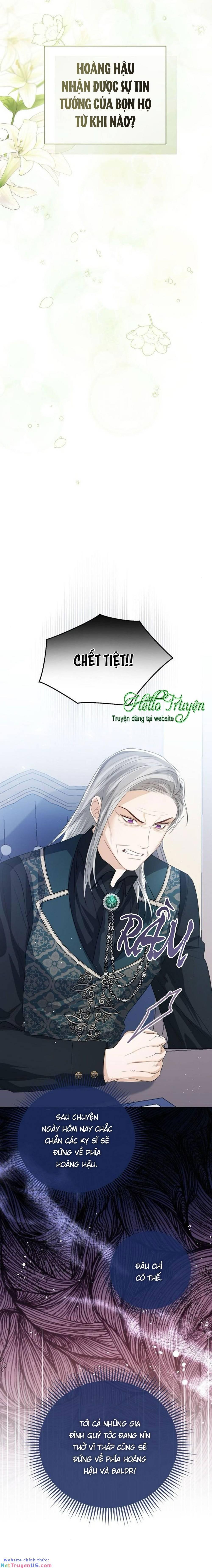 tôi sẽ từ bỏ vị trí hoàng hậu chapter 46.1 15