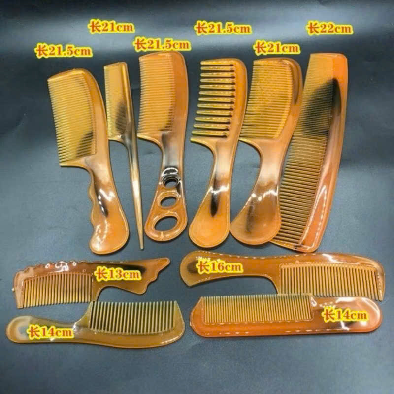 Set 10 Cây Lược Chải Tóc Răng Thưa – Chất Liệu Nhựa PP Cao Cấp, Giúp Gỡ Rối và Tạo Kiểu - HÀNG CHÍNH HÃNG MINIIN