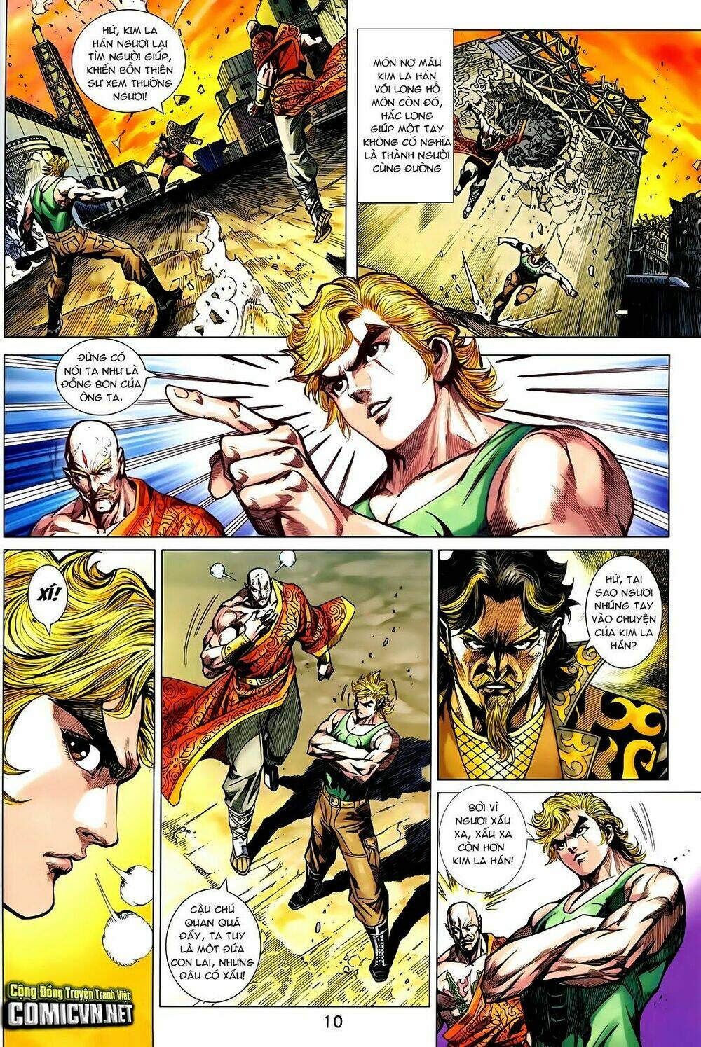 tân tác long hổ môn chapter 732 10