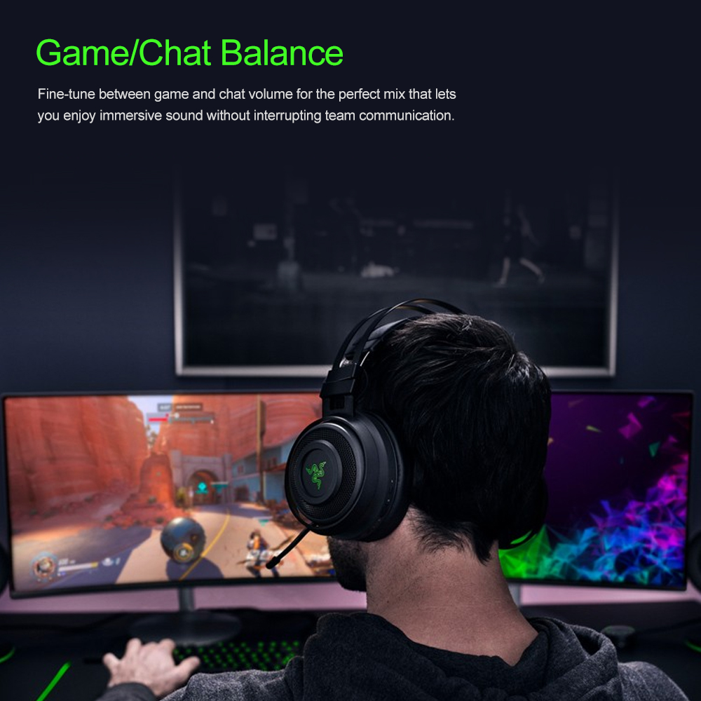 Tai nghe Razer Nari Ultimate Gaming Wireless