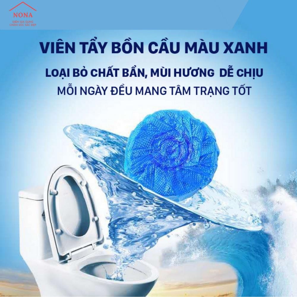 10 Viên Tẩy Bồn Cầu, Thả Bồn Cầu, Diệt Vi Trùng, Khử Mùi Nhà Vệ Sinh Tiện Dụng (1 Gói 10 Viên)