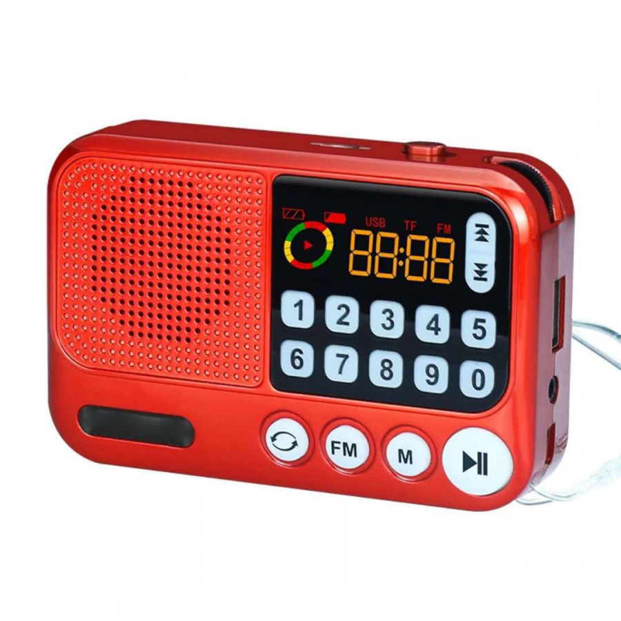 Loa nghe nhạc mini kiêm đài radio S99 hỗ trợ thẻ nhớ, usb, jack 3.5