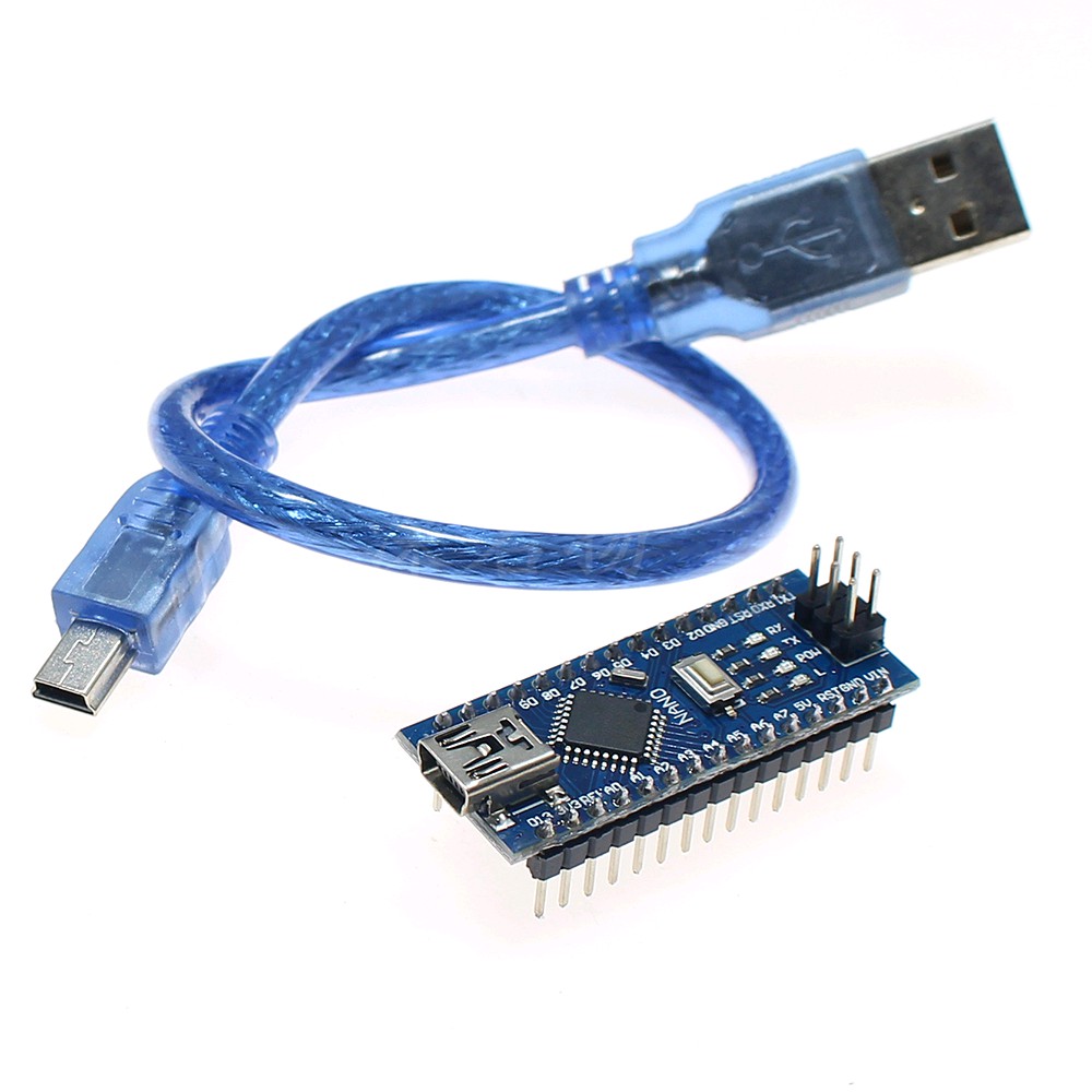 Arduino Nano V3.0 CH340 Atmega328P USB Có kèm cáp đã hàn chân