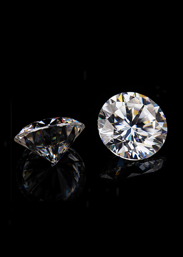 Đá Moissanite diamond 6.3ly