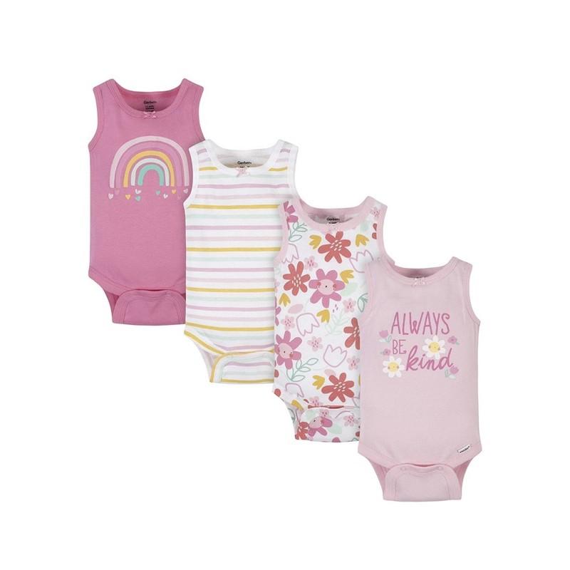 Bodysuit cho bé  - Xám cầu vồng 12M,6-12M