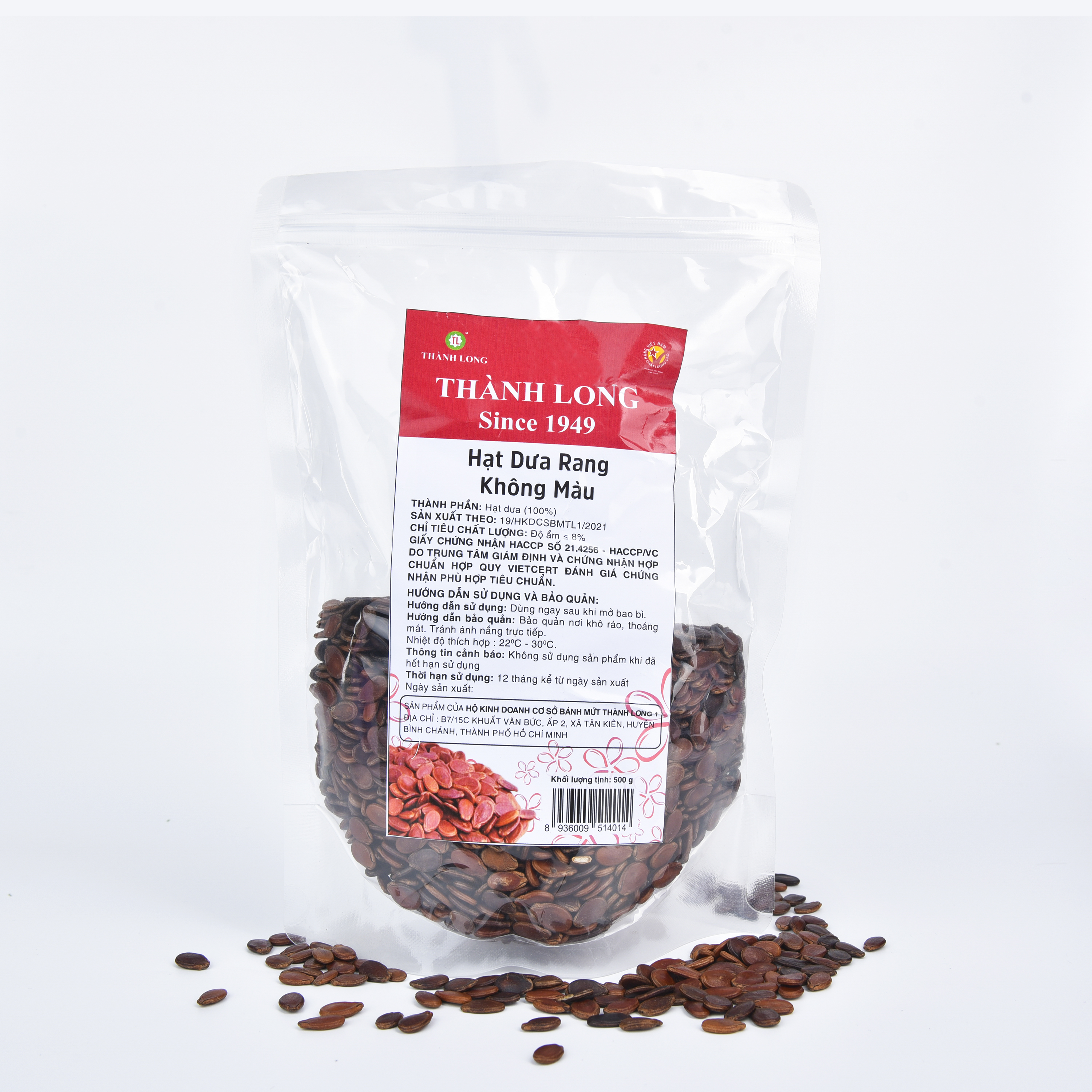 HẠT DƯA THÀNH LONG 500G - VIỆT NAM