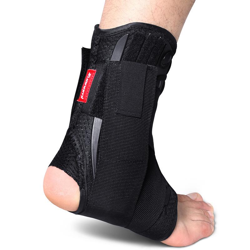 Nẹp mắt cá chân có dây buộc với hỗ trợ bên và dây đeo chéo đính kèm bổ sung Đai bảo vệ sức mạnh 1 mảnh（S）
