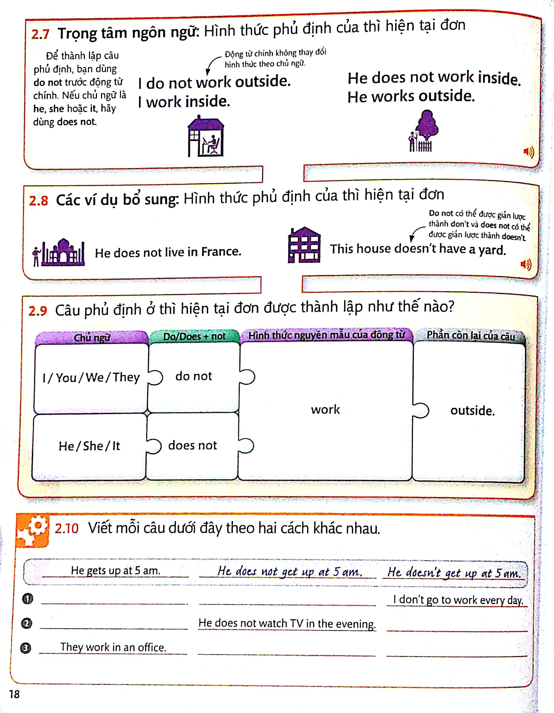 Sách Tiếng Anh Cho Mọi Người - English For Everyone Level 2 Beginner Course Book (Kèm CD)