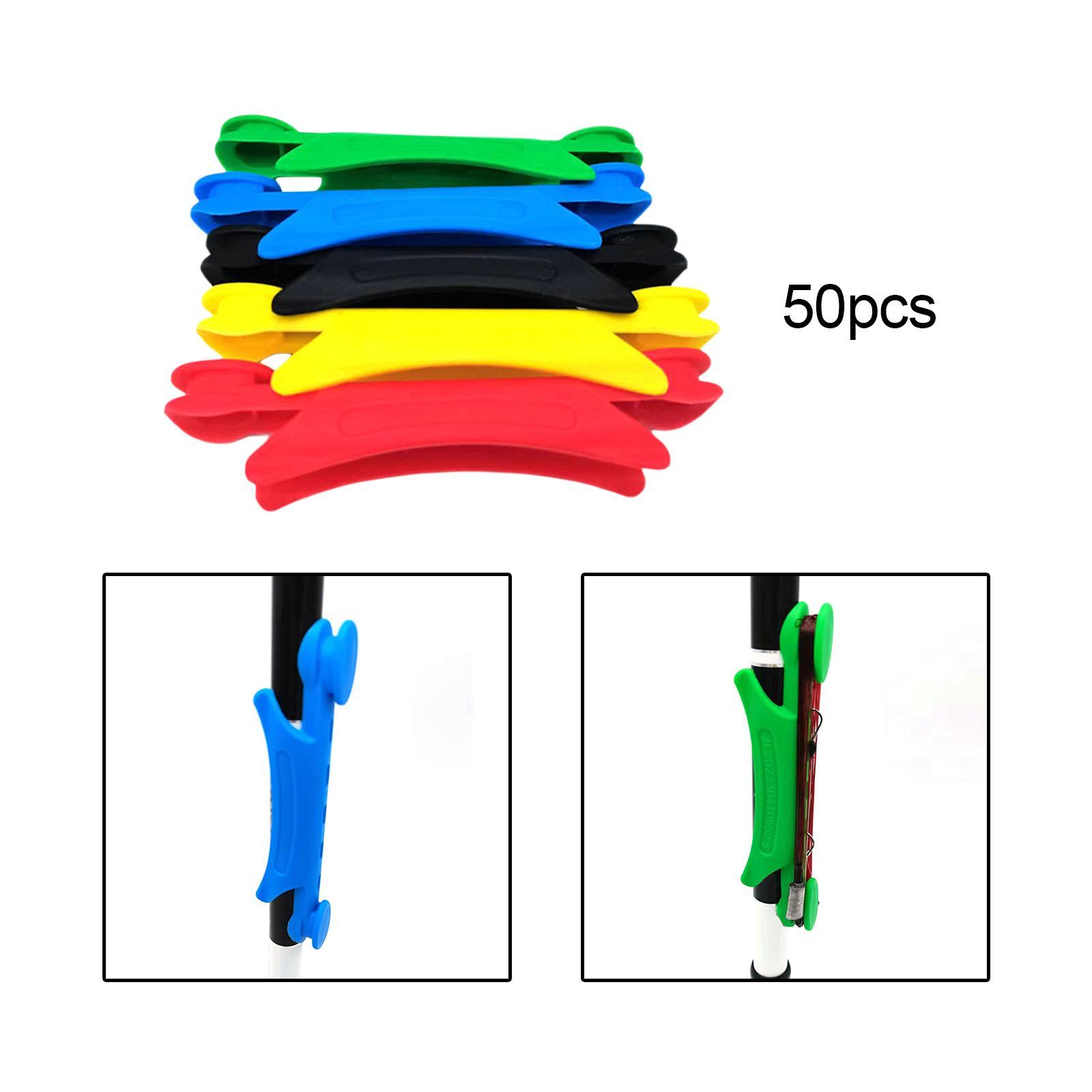 50 Pieces Fishing Wire Board Portable Fishing Coiling Board Accessories