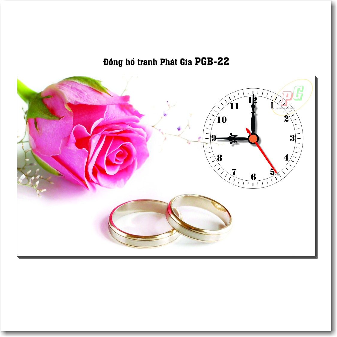 Đồng hồ tranh để bàn Phát Gia PGB-22
