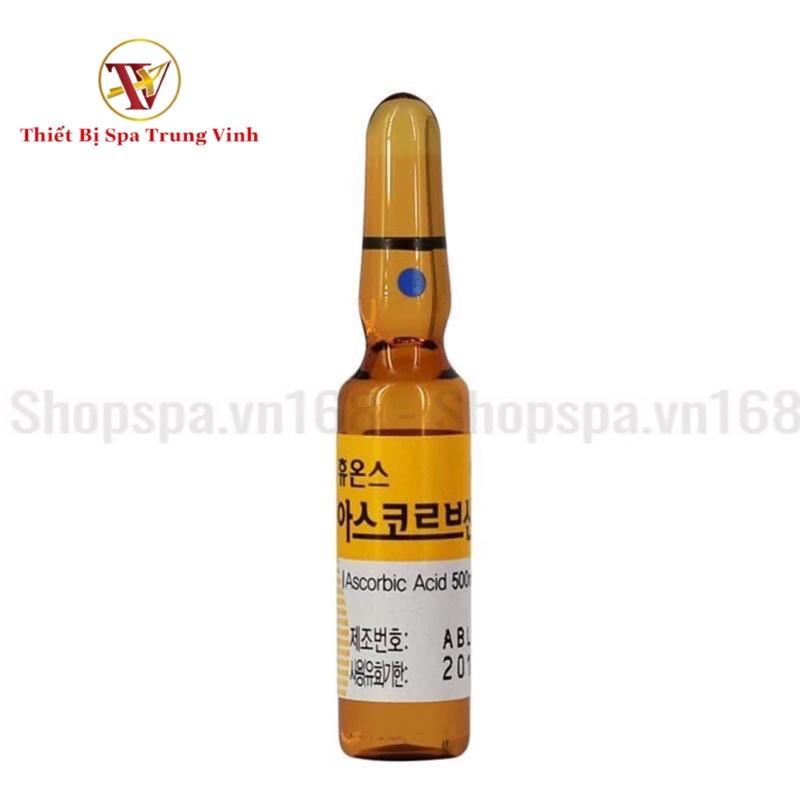 Vỉ 10 Ống Vitamin C Houns Hàn Quốc Cấy Tảo Hồng