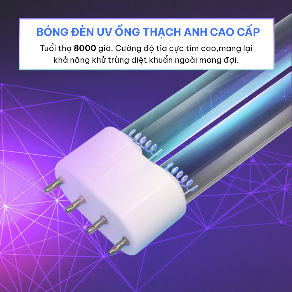 Đèn UV khử trùng không khí Dr.Air UV 40W - Hàng chính hãng