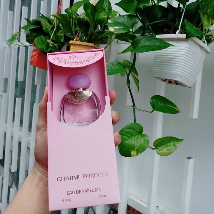 Nước hoa nữ nhẹ nhàng, Charme Forever, mùi hương gợi cảm, tinh tế và thanh khiết, 35ml