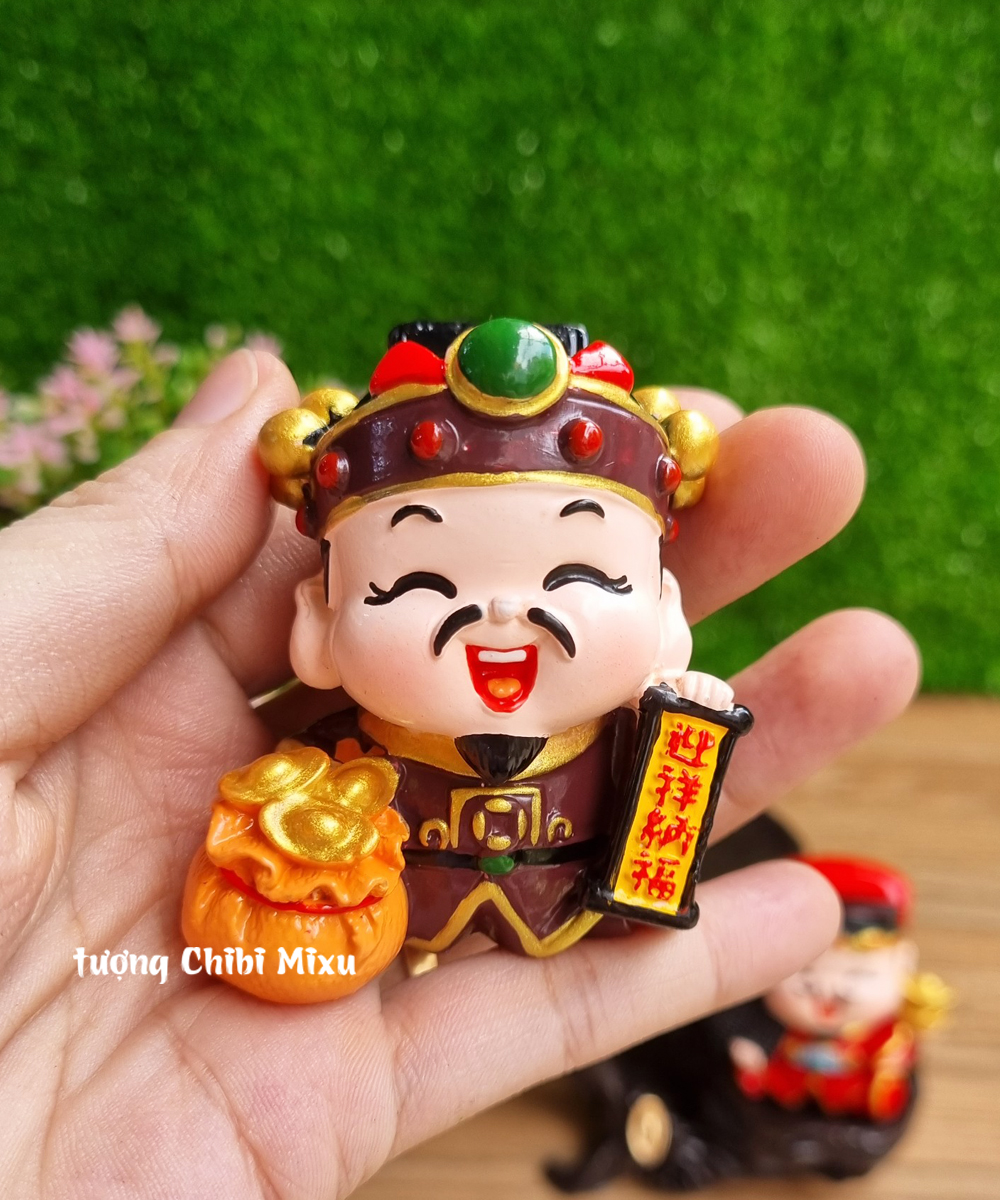 Bộ Ngũ Tài cao cấp kèm chân đế tam cấp vuông lớn