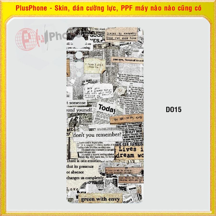 Dán Skin cho điện thoại LG Velvet 5G in hình nhiều mẫu hot, độc lạ